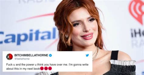 bella thorne of leaks|Bella Thorne Releases Nude Photos After Hacker Threatens To